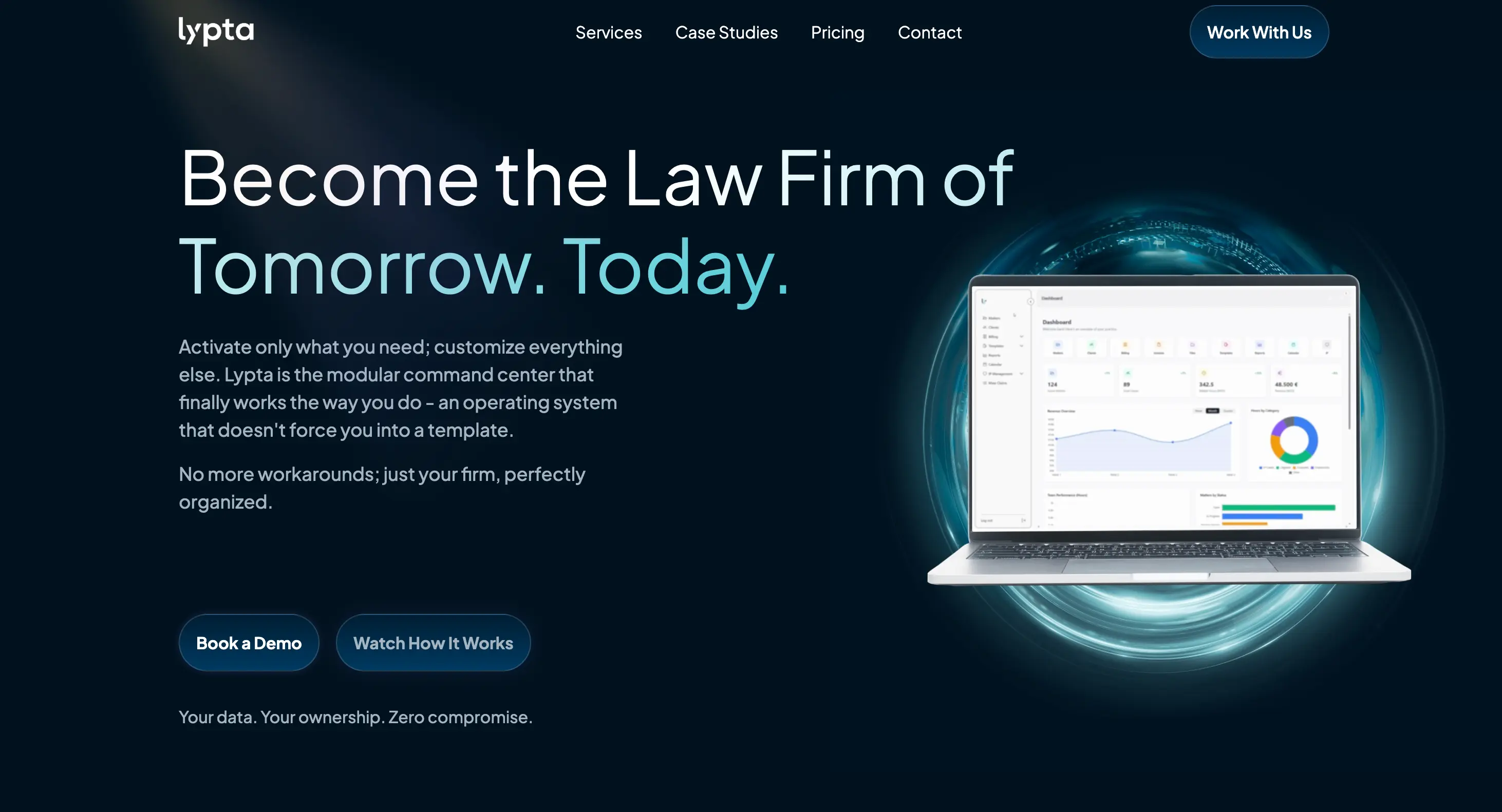 Lypta – SaaS Marketing Site – Client Project